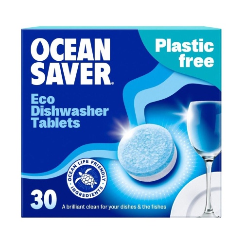 Ocean Saver All In One Dishwasher Ecotabs with Salt and Rinse Aid 100s