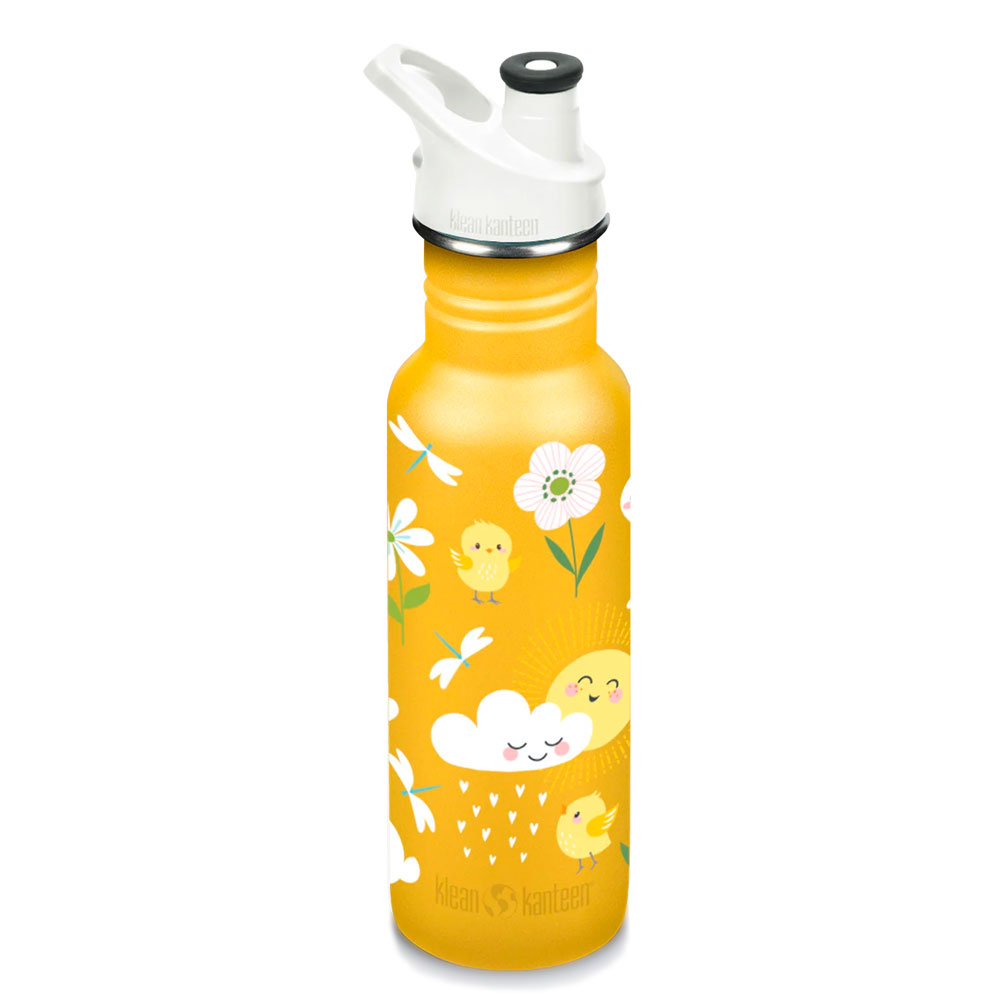 Klean Kanteen Classic Stainless Steel Water Bottle 532ml Limited Edition Sunny Bunny