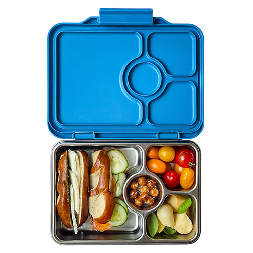 Yumbox Pret 4 Compartment Stainless Steel Lunchbox