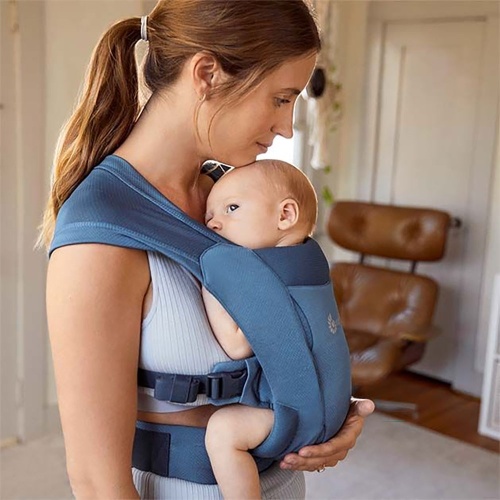 Ergobaby Embrace Baby Carrier from Newborn - Soft Air Mesh - Blue