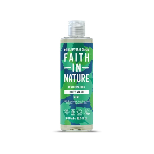 Faith In Nature Invigorating Mint Body Wash 400ml