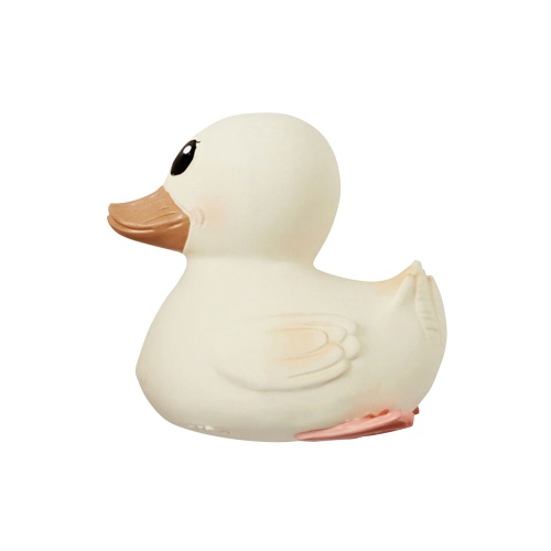 Hevea 3 in 1 Kawan Natural Rubber Duck Mini - Playing / Teething / Bathtime Fun with Zero Plastic
