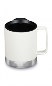 Klean Kanteen Insulated Camp Mug - From Campfire to Coffee Shop - 355ml Matte White