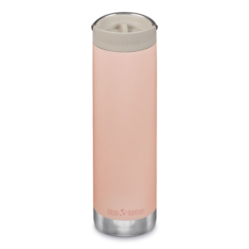 Klean Kanteen Insulated TK Wide - Perfect for Coffee or Cold Drinks 592ml/20oz Cafe Cap Peach Parfait