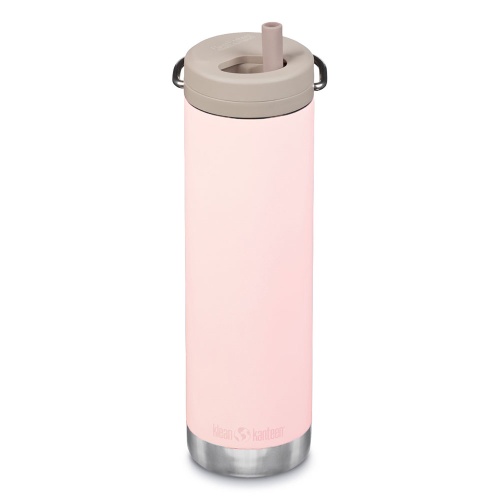Klean Kanteen Insulated TK Wide with Twist Cap and Straw - 20oz/592ml Heavenly Pink