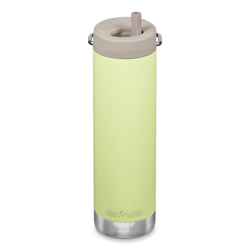 Klean Kanteen Insulated TK Wide with Twist Cap and Straw - 20oz/592ml Shadow Lime