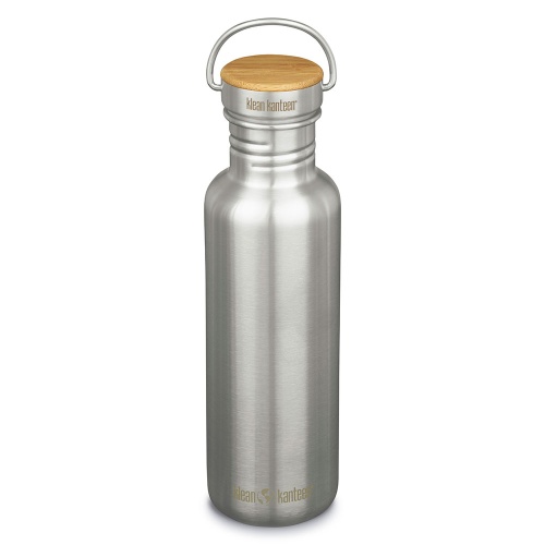 Klean Kanteen Classic Stainless Steel Water Bottle 800ml Reflect Brushed Steel