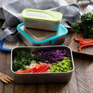 Klean Kanteen Stainless Steel Lunch Box Complete Set - Plastic Free - Leakproof