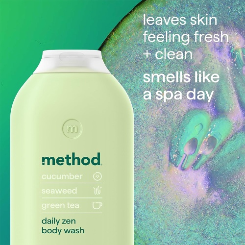 Method Body Wash - Daily Zen - Cucumber, Seaweed & Green Tea 532ml