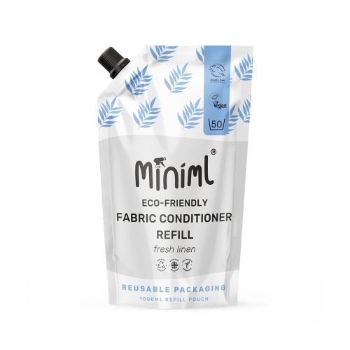 Miniml Eco Fabric Conditioner 1 Litre Fresh Linen