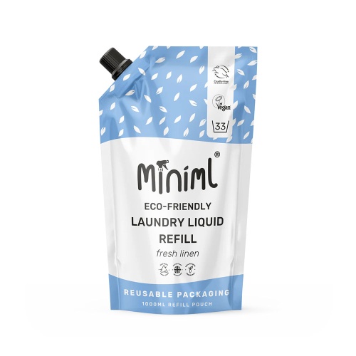 Miniml Eco Laundry Liquid - 33 Washes - Fresh Linen