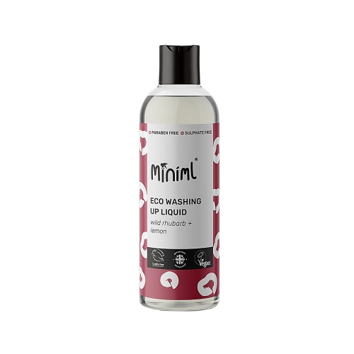 Miniml Washing Up Liquid - 50 Washes - Wild Rhubarb and Lemon