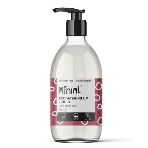 Miniml Washing Up Liquid - 50 Washes - Wild Rhubarb and Lemon