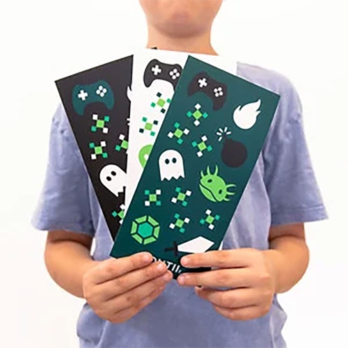 Montii Waterproof Sticker Set - Dishwasher Safe - Game On