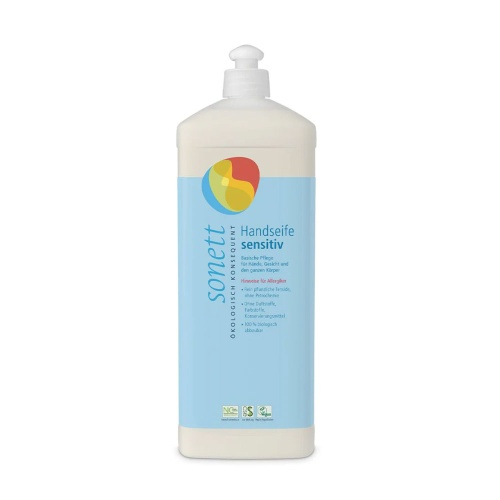 Sonett Foaming Soap - Sensitive - 1 Litre Refill Bottle