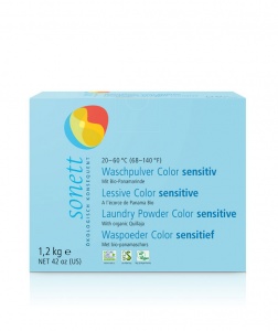 Sonett Laundry Powder Sensitive - Concentrated for Coloured and White Laundry 1.2kg