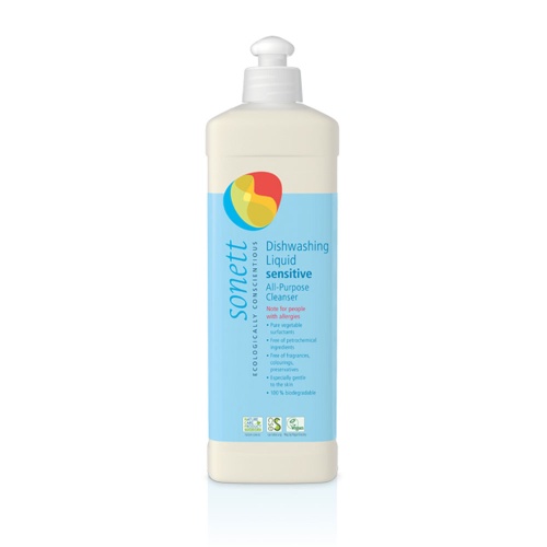 ​Sonett Sensitive Washing Up Liquid - Gentle on Skin 1 Litre