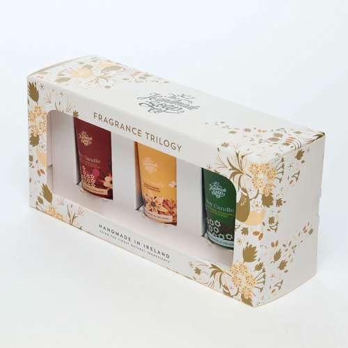 The Handmade Soap Co - Fragrance Trilogy Gift Set - 3 Candles - Relax Unwind Breathe