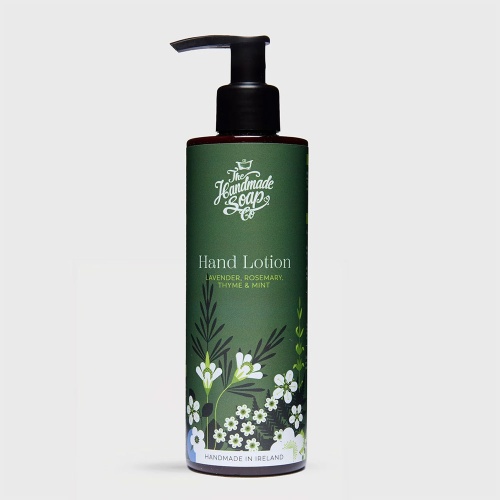 The Handmade Soap Company Hand Lotion - Uplifting and Soothing Lavender Rosemary Thyme & Mint