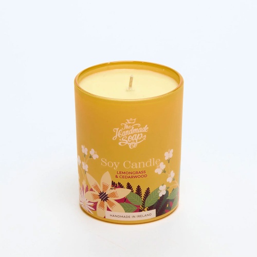 The Handmade Soap Company Candle - Lemongrass and Cedarwood