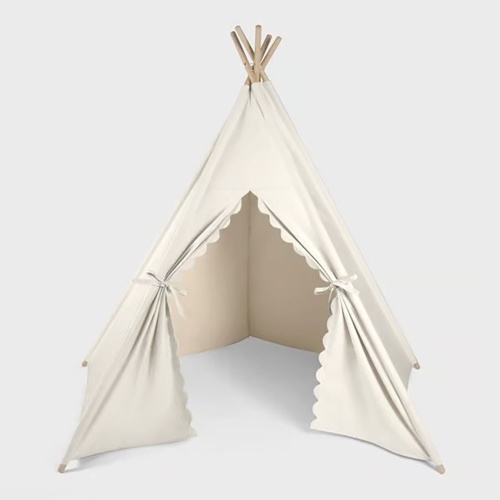 The Little Green Sheep Childrens Teepee Indoor Play Tent and Travel Bag