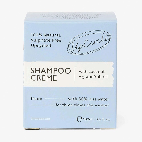 Upcircle Shampoo Creme with Coconut & Grapefruit Oil - Natural Sulphate Free