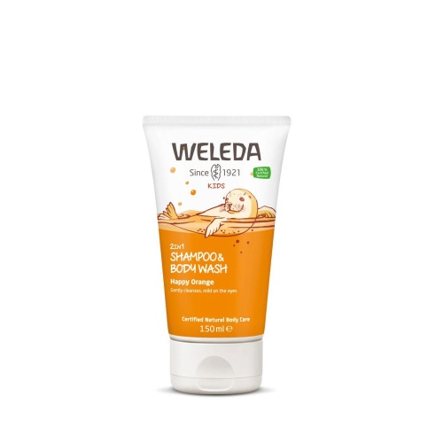 Weleda Kids 2 in 1 Shampoo & Body Wash Happy Orange