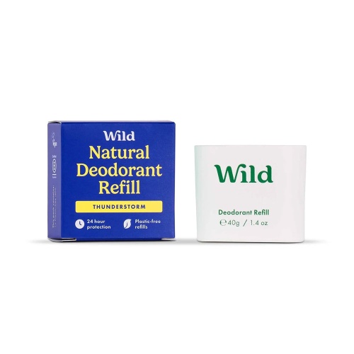 Wild Natural Aluminium Free Deodorant Refill Thunder