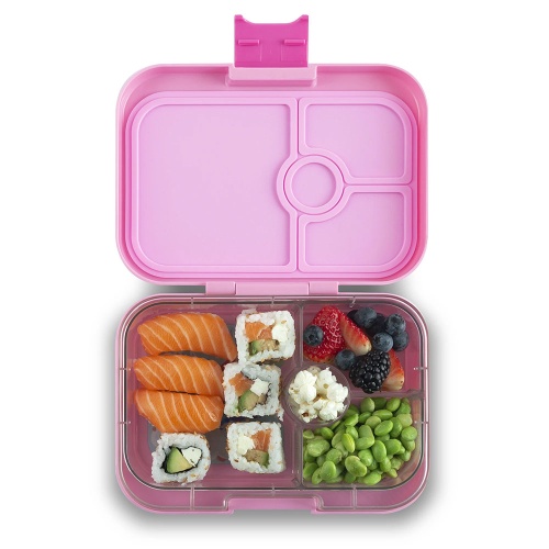 Yumbox 4 Compartment Panino Lunchbox Power Pink