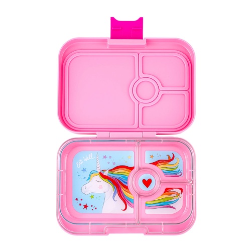 Yumbox 4 Compartment Panino Lunchbox Power Pink