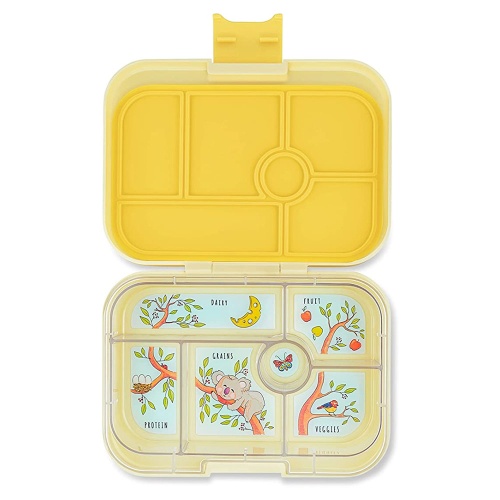 Yumbox Classic 6 Compartment Lunchbox Sunburst Yellow