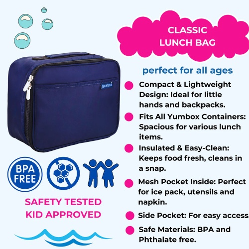 Yumbox Insulated Lunchbag Navy