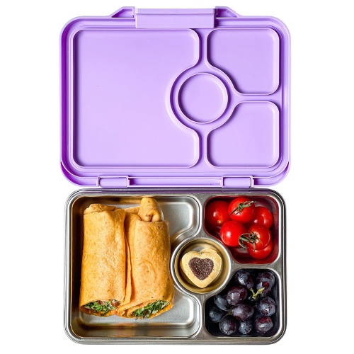 Yumbox Pret Stainless Steel Leakproof Lunchbox Lavande Purple