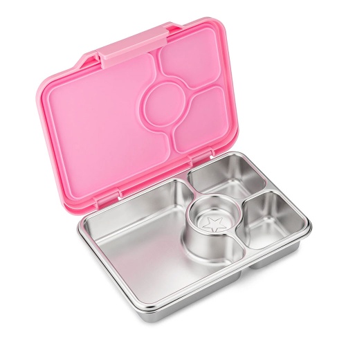 Yumbox Pret Stainless Steel Leakproof Lunchbox Versaille Pink