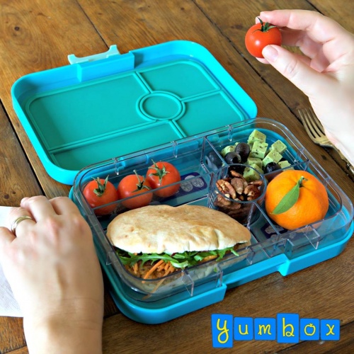 Yumbox Tapas Leak Free Lunchbox 4 Compartments Antibes Blue