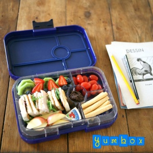 Yumbox Tapas Leak Free Lunchbox 5 Compartments Ibiza Purple (Groovy Tray)