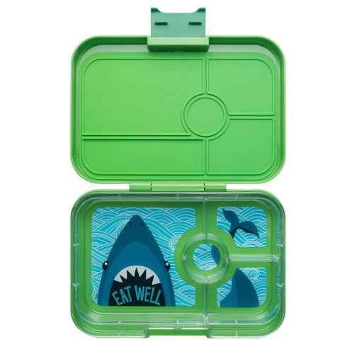 Yumbox Tapas XL Leak Free Lunchbox 4 Compartments Jurassic Green