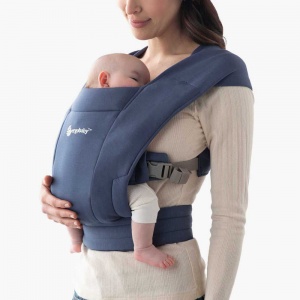 Ergobaby Embrace Baby Carrier from Newborn - Soft Navy