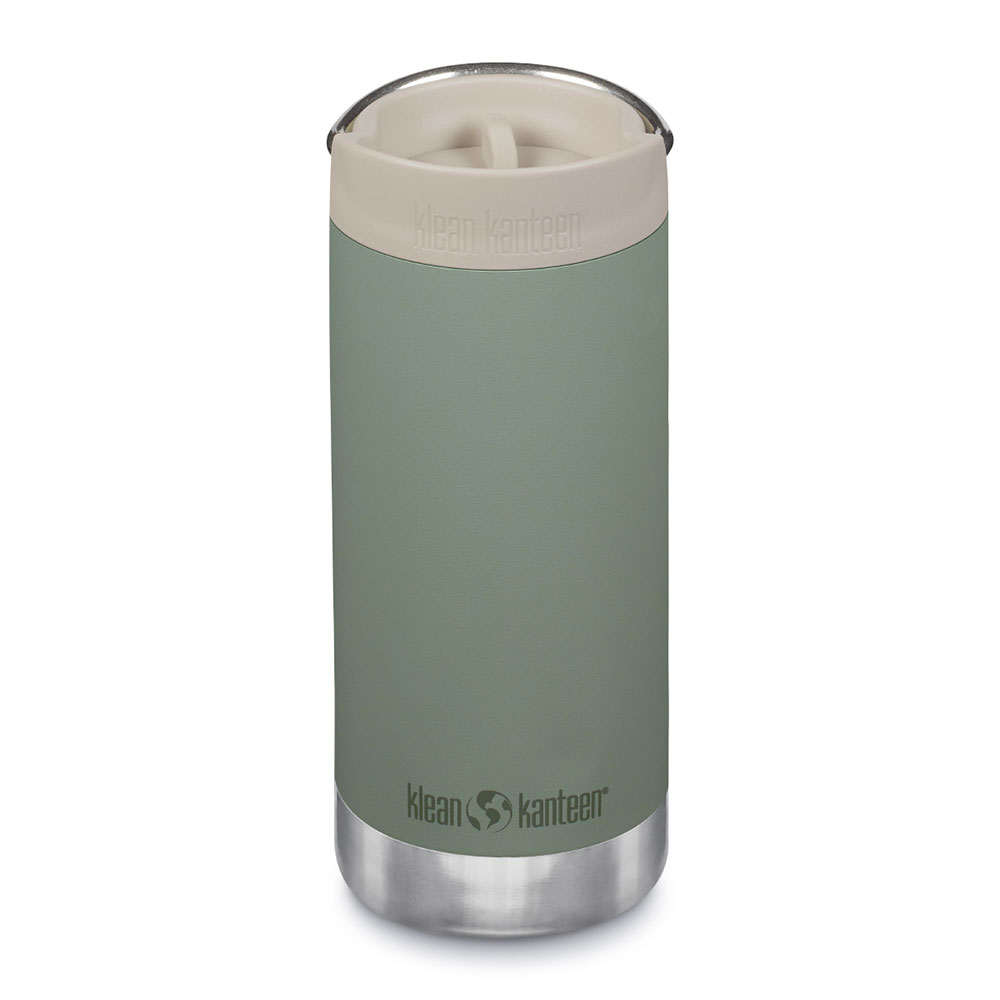 Klean Kanteen Insulated TK Wide - Perfect for Hot or Cold Drinks 355ml/12oz Cafe Cap Sea Spray