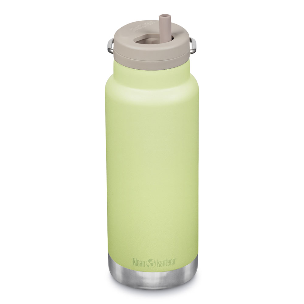 Klean Kanteen Insulated TK Wide Stainless Steel - 946ml/32oz Twist Cap Shadow Lime