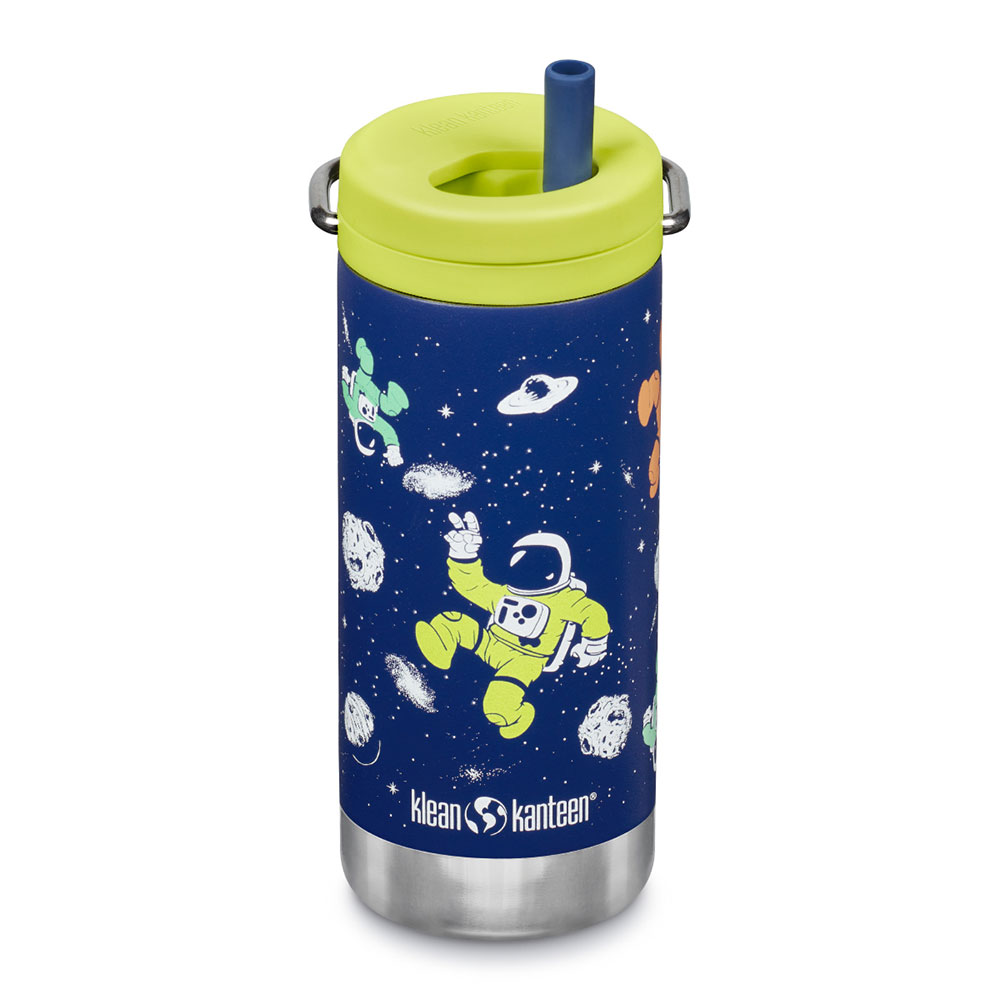 Klean Kanteen Insulated TK Wide with Twist Cap and Straw - 12oz/353ml Space Case