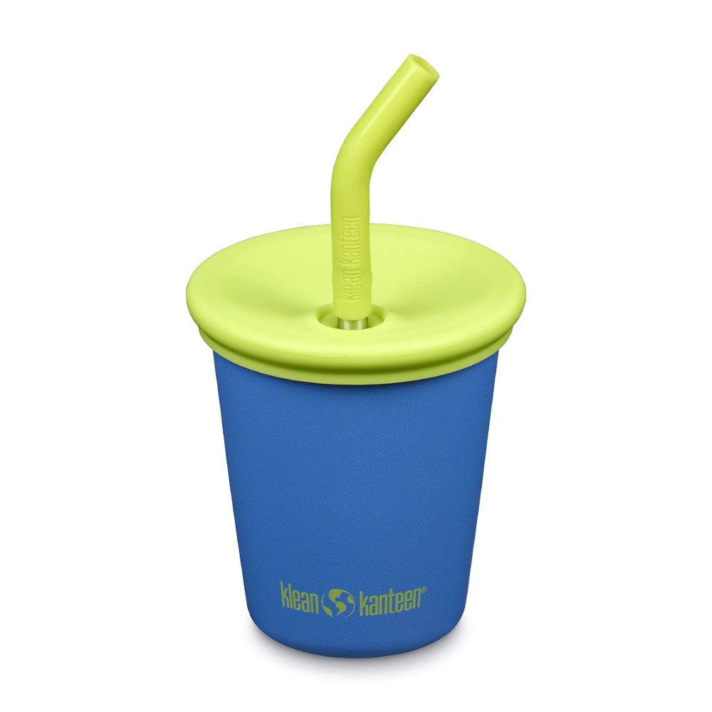 Klean Kanteen Spill Proof Kids Cup with Straw 10oz/295ml Super Sonic