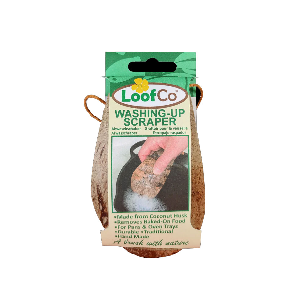 Loof Co Washing Up Scraper - Removes Baked On Food