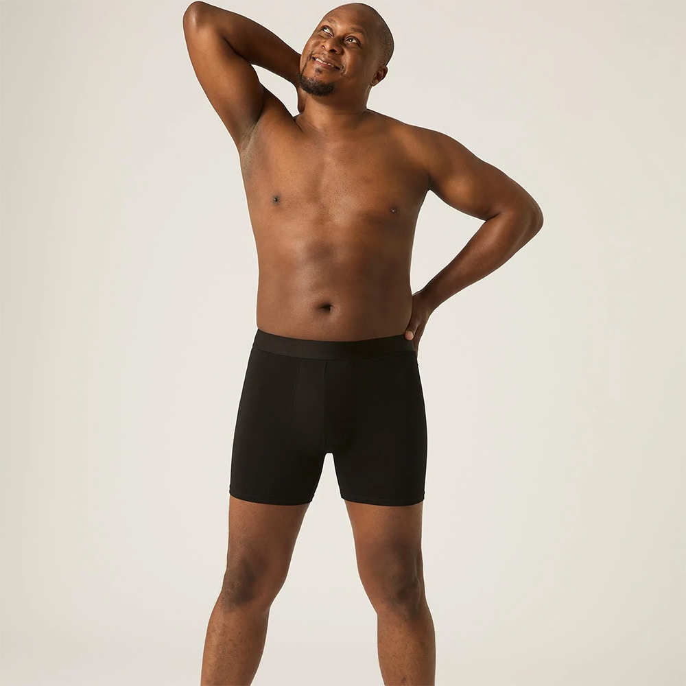 Modi Bodi Men's Leak Proof Trunks - Absorbs Moisture & Perspiration - Anti Chaffing