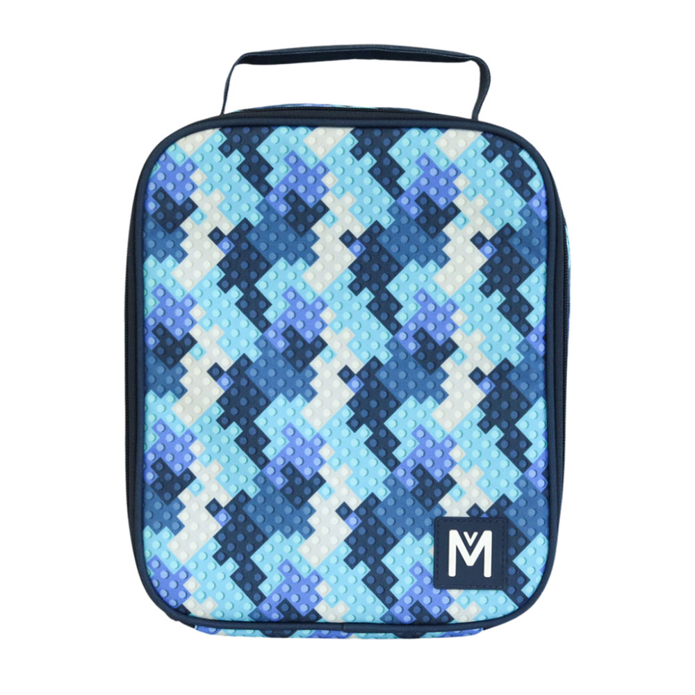 Montii Lunch Bag with Ice Pack for Lunch boxes Block Land