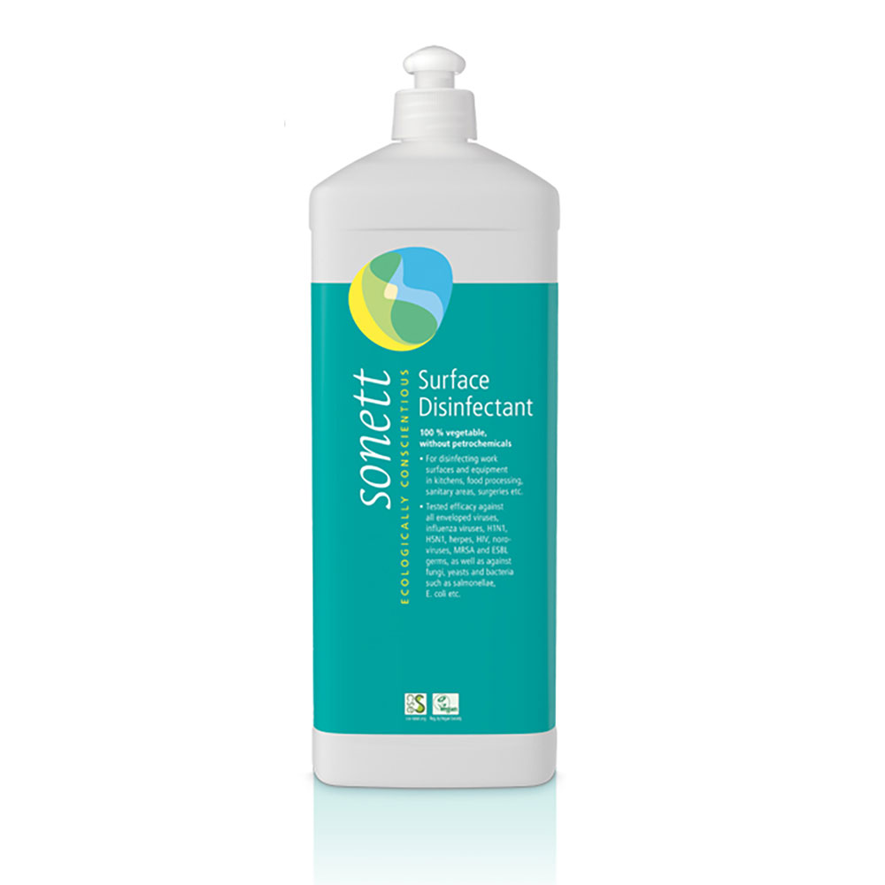 Sonett Surface Disinfectant No Petrochemicals 1 Litre Refill