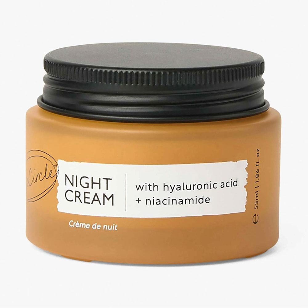 Upcircle Night Cream with Hyaluronic Acid and Pro-Retinol to Reduce Signs of Ageing