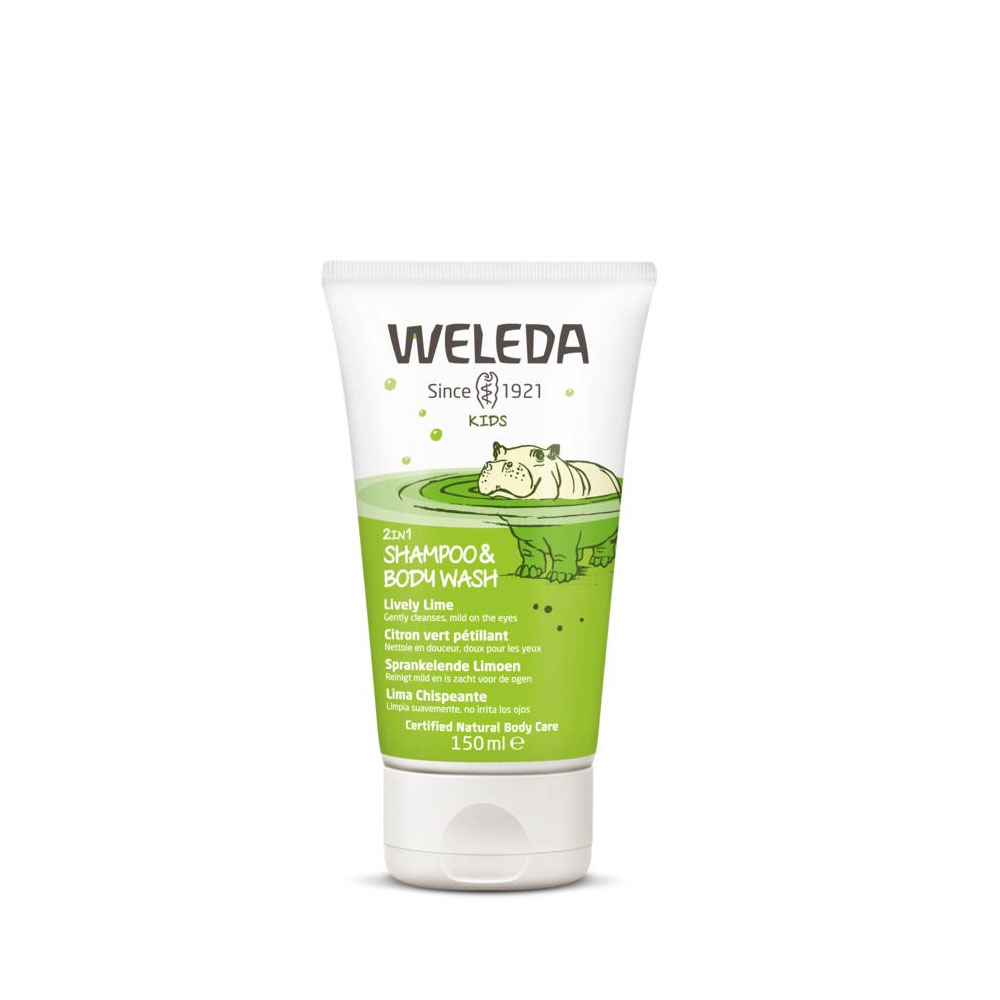 Weleda Kids 2 in 1 Shampoo & Body Wash Lively Lime