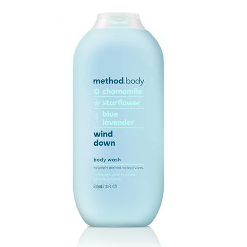 Method Body Wash - Wind Down - Infused with Chamomile, Starflower & Blue Lavender 532ml